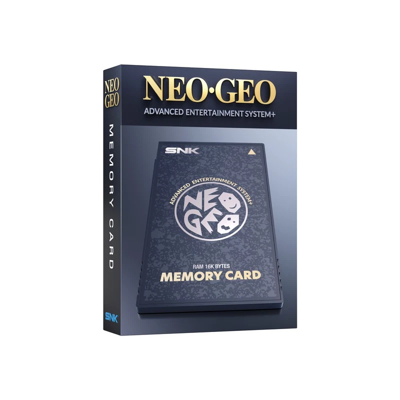 Neo Geo AES+ Memory Card Black