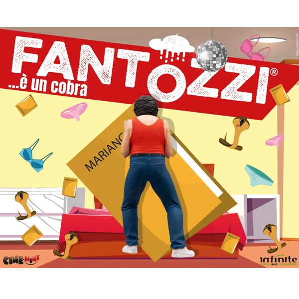 Fantozzi Loris Batacchi è Un Cobra (Scena Film) Figure 11 cm