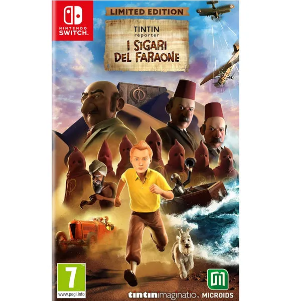 Tintin Reporter I Sigari Del Faraone SteelBook Switch - Usato