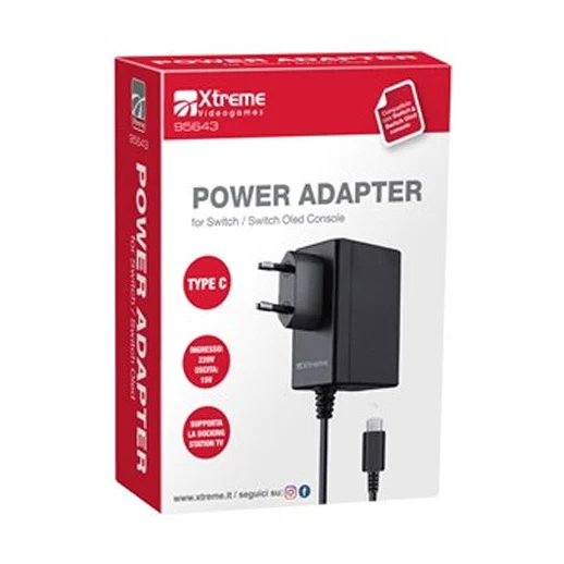 Alimentatore AC Xtreme Nintendo Switch / Switch OLED