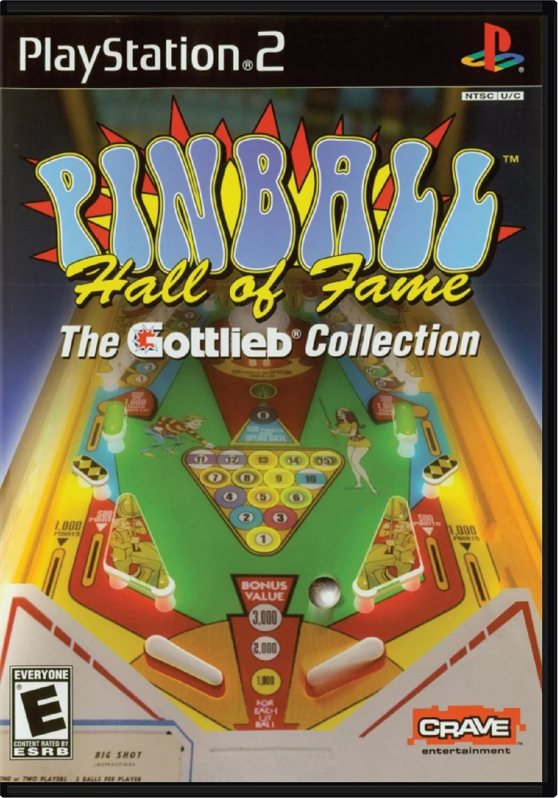 Pinball Hall of Fame The Gottlieb Collection - Sony PlayStation 2 (PS2)