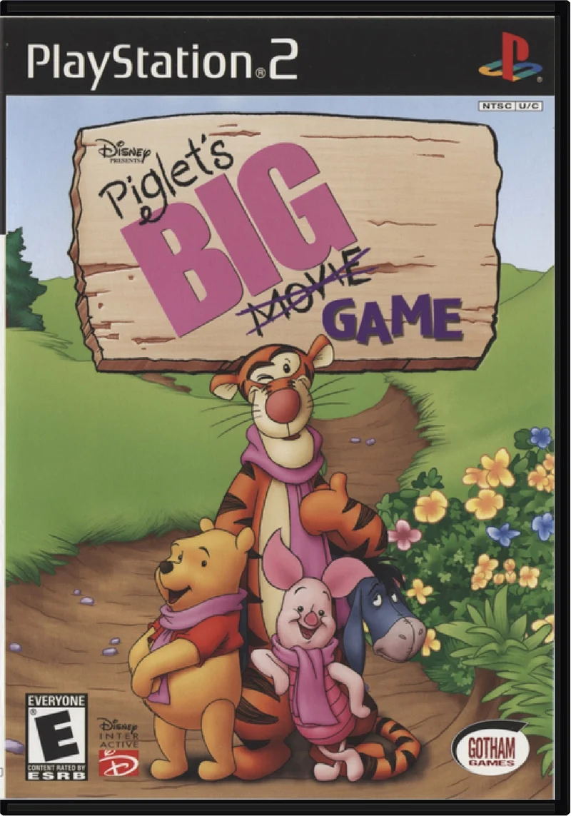 Piglet's Big Game - Sony PlayStation 2 (PS2)