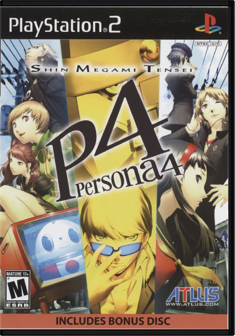 Shin Megami Tensei Persona 4 - Sony PlayStation 2 (PS2)