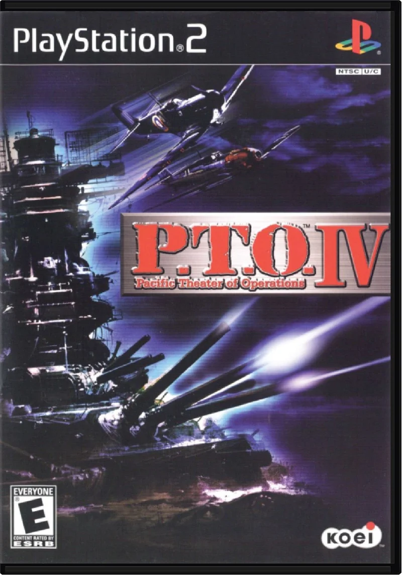 P.T.O. IV Pacific Theater of Operations - Sony PlayStation 2 (PS2)