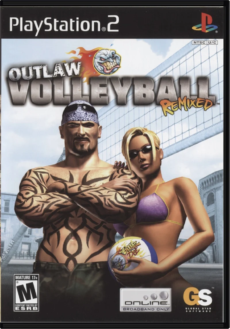Outlaw Volleyball Remixed - Sony PlayStation 2 (PS2)