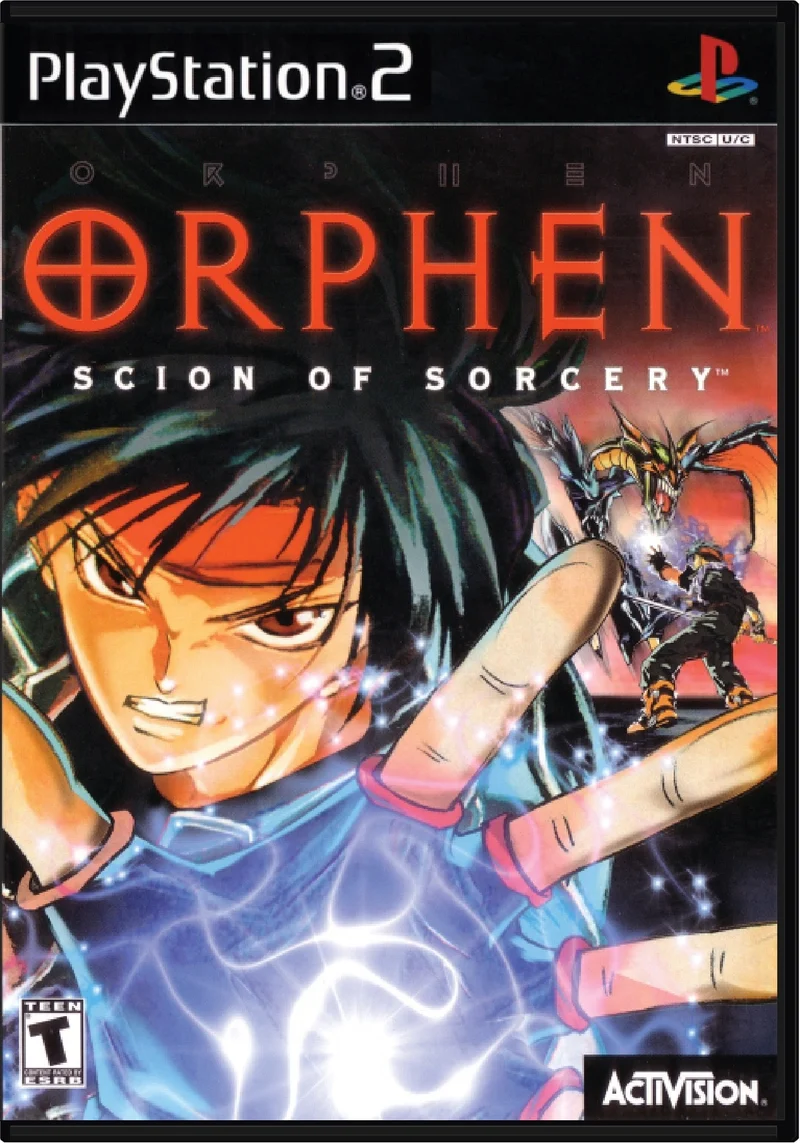 Orphen Scion of Sorcery - Sony PlayStation 2 (PS2)