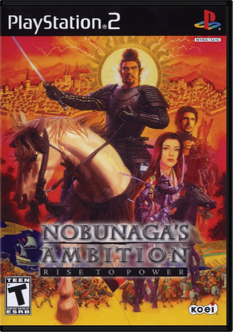 Nobunaga's Ambition Rise to Power - Sony PlayStation 2 (PS2)