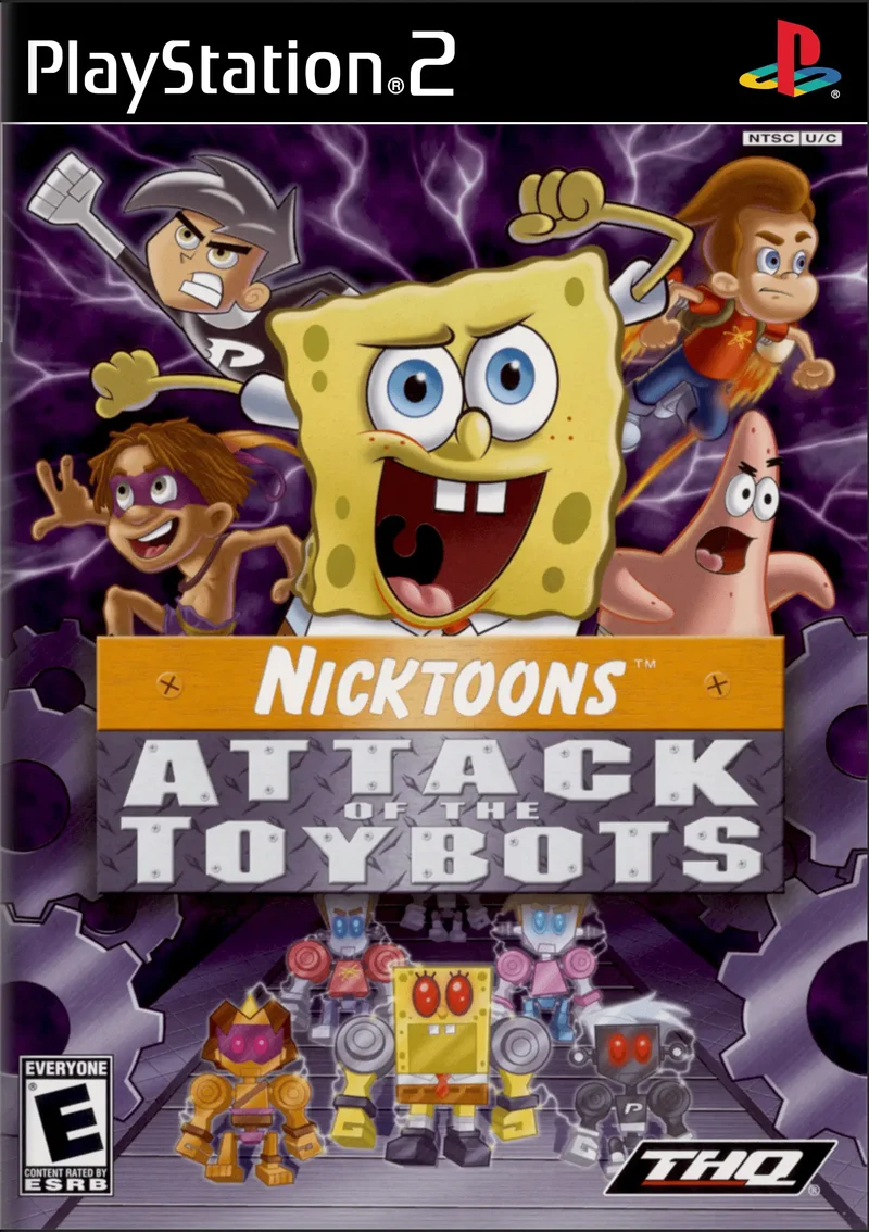 Nicktoons Attack of the Toybots - Sony PlayStation 2 (PS2)