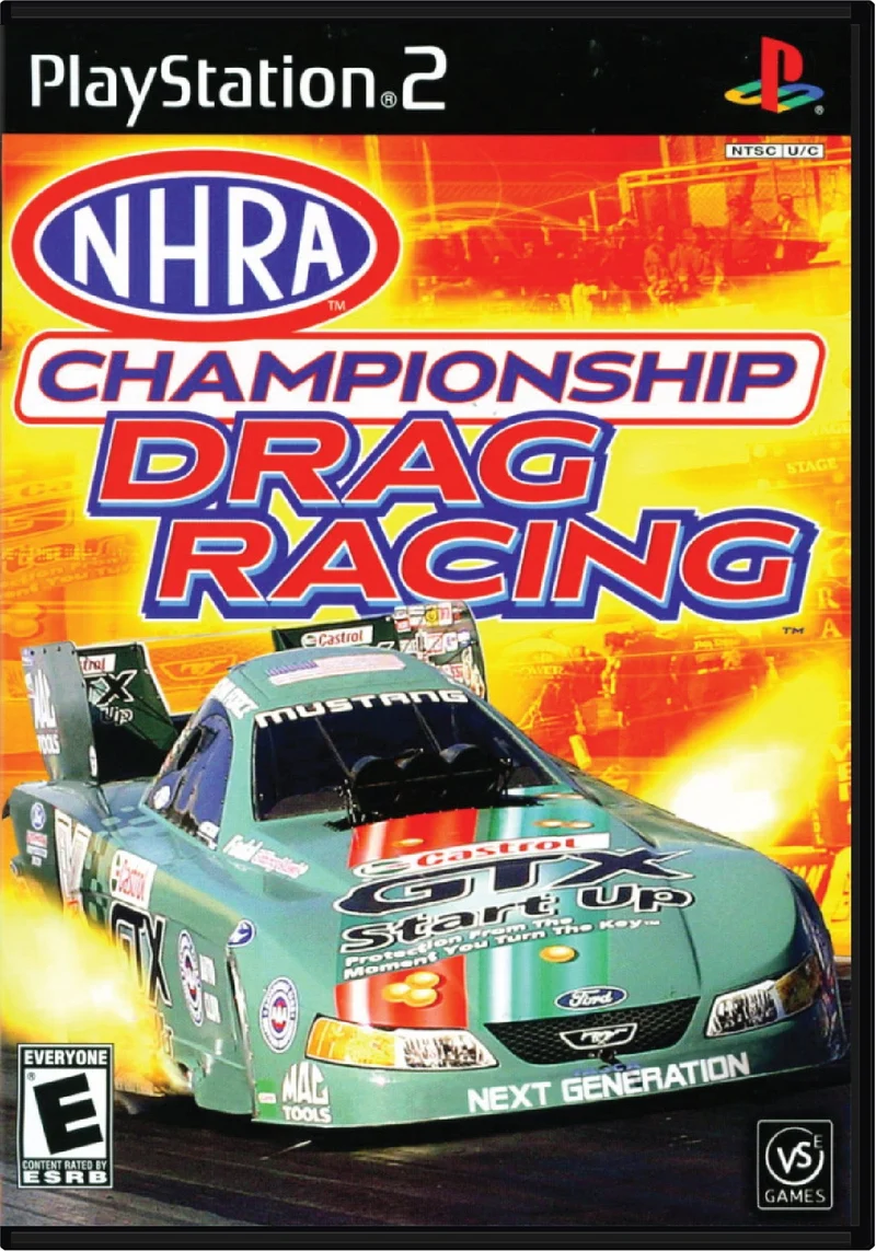 NHRA Championship Drag Racing - Sony PlayStation 2 (PS2)