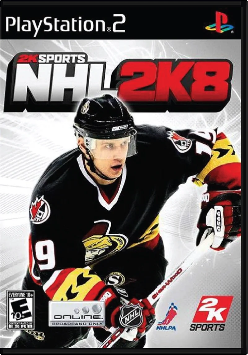NHL 2K8 - Sony PlayStation 2 (PS2)