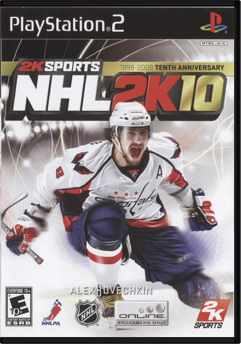 NHL 2K10 - Sony PlayStation 2 (PS2)