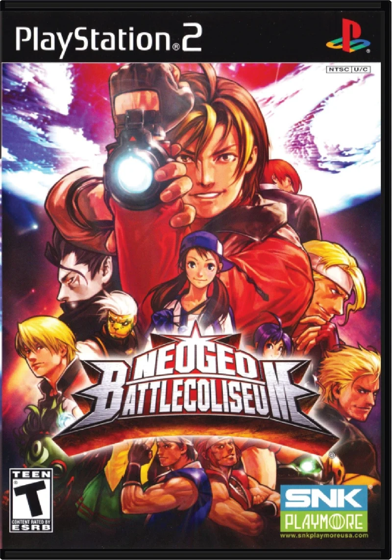 NeoGeo Battle Coliseum - Sony PlayStation 2 (PS2)