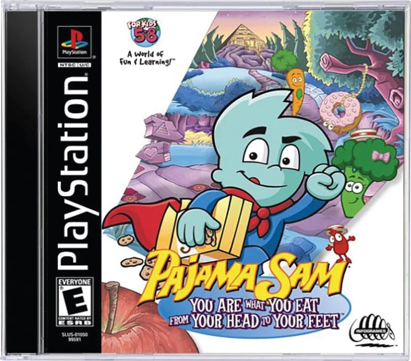 Pajama Sam - Sony PlayStation 1 (PS1)