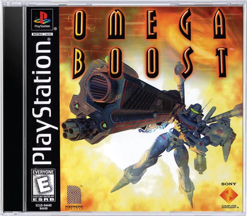 Omega Boost - Sony PlayStation 1 (PS1)