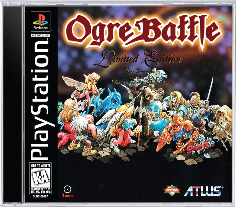 Ogre Battle - Sony PlayStation 1 (PS1)