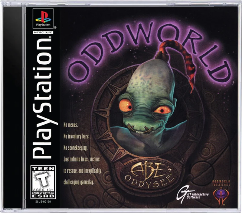 Oddworld Abe's Oddysee - Sony PlayStation 1 (PS1)