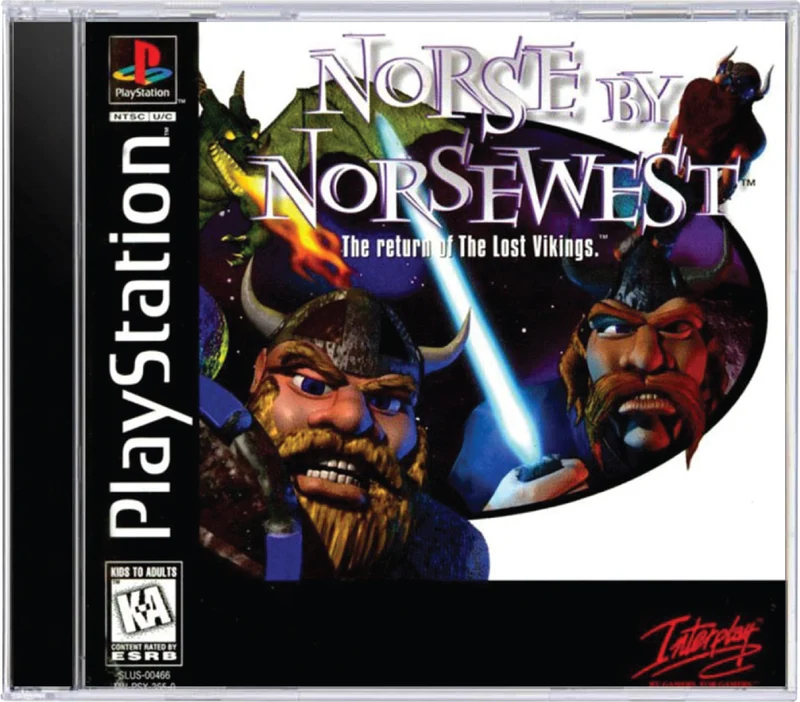 Norse by Norsewest The Return of The Lost Vikings - Sony PlayStation 1 (PS1)