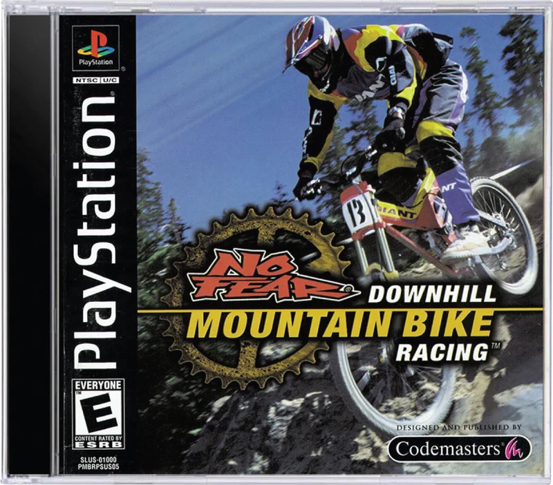 No Fear Downhill Mountain Bike Racing - Sony PlayStation 1 (PS1)