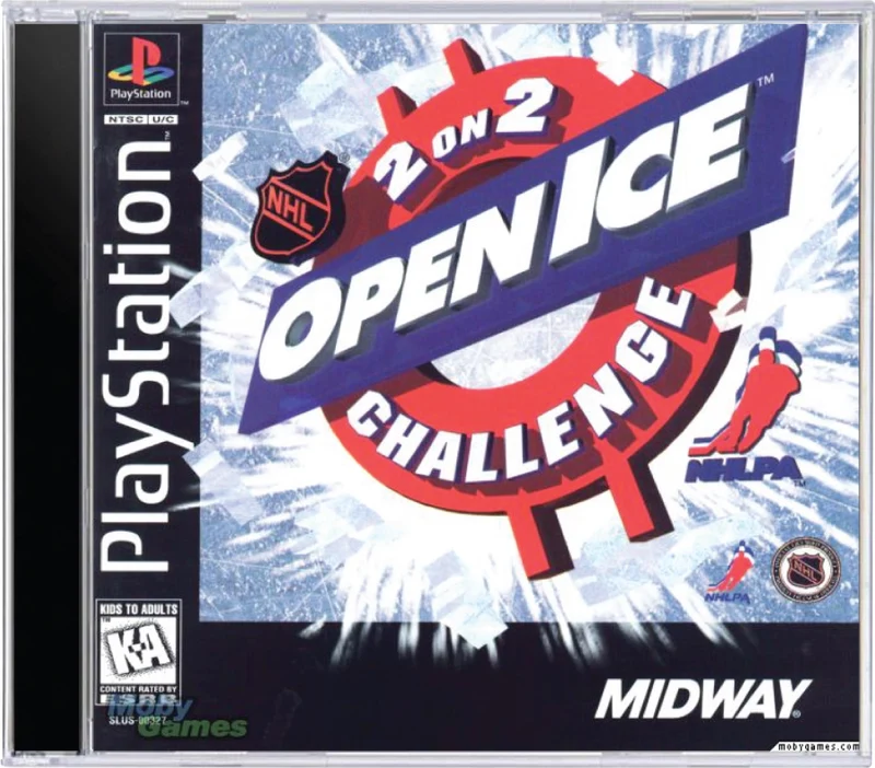 NHL Open Ice 2 on 2 Challenge - Sony PlayStation 1 (PS1)