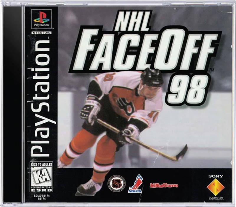 NHL FaceOff 98 - Sony PlayStation 1 (PS1)