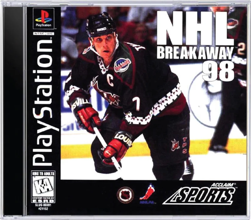 NHL Breakaway 98 - Sony PlayStation 1 (PS1)