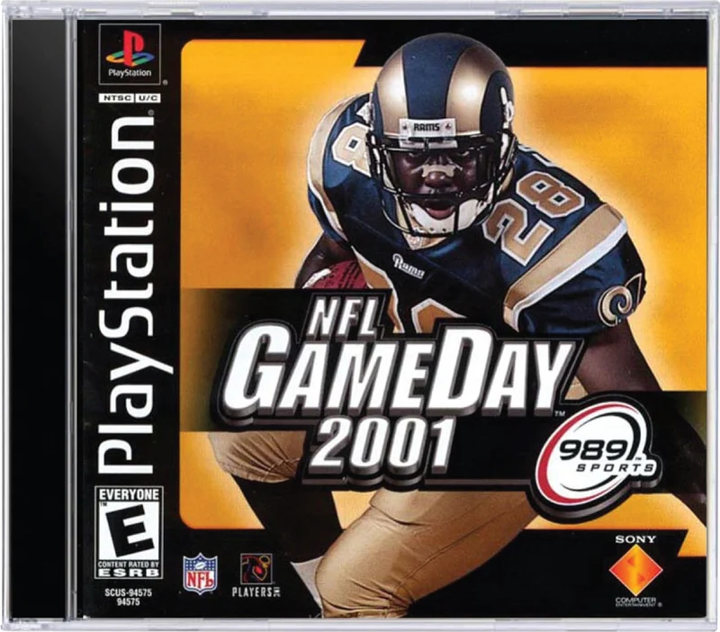 NFL GameDay 2001 - Sony PlayStation 1 (PS1)