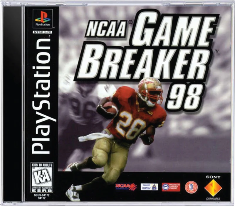 NCAA GameBreaker 98 - Sony PlayStation 1 (PS1)