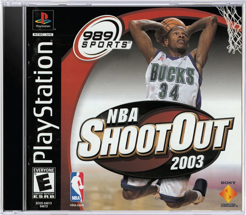 NBA ShootOut 2003 - Sony PlayStation 1 (PS1)