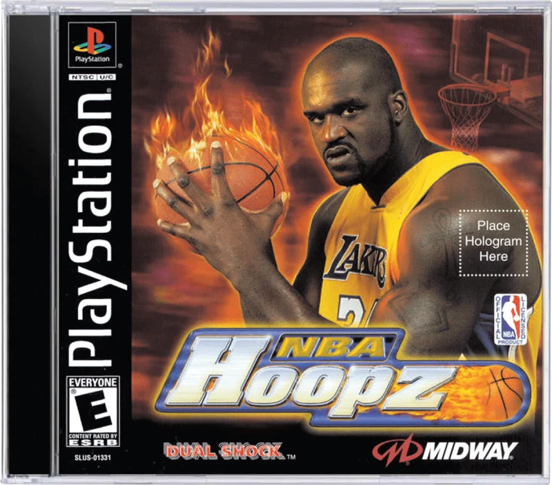 NBA Hoopz - Sony PlayStation 1 (PS1)