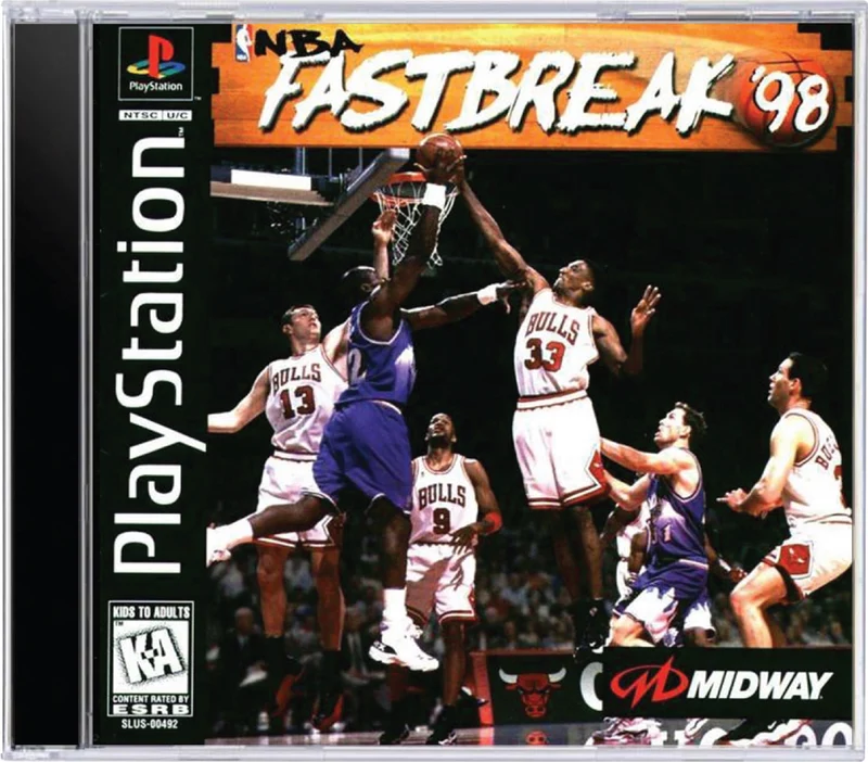 NBA Fast Break 98 - Sony PlayStation 1 (PS1)
