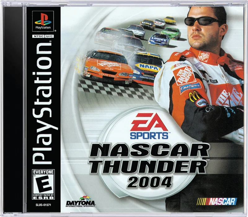 NASCAR Thunder 2004 - Sony PlayStation 1 (PS1)
