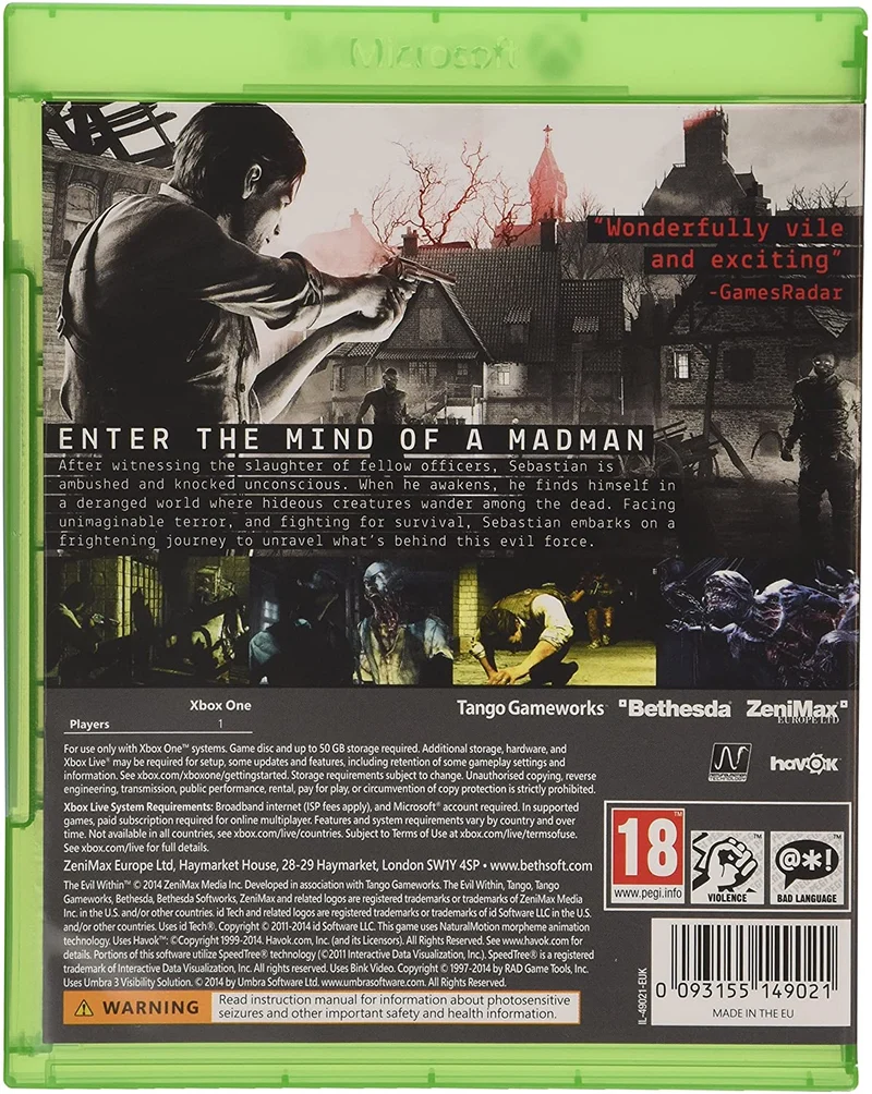 The Evil Within Limited Edition (Xbox One)