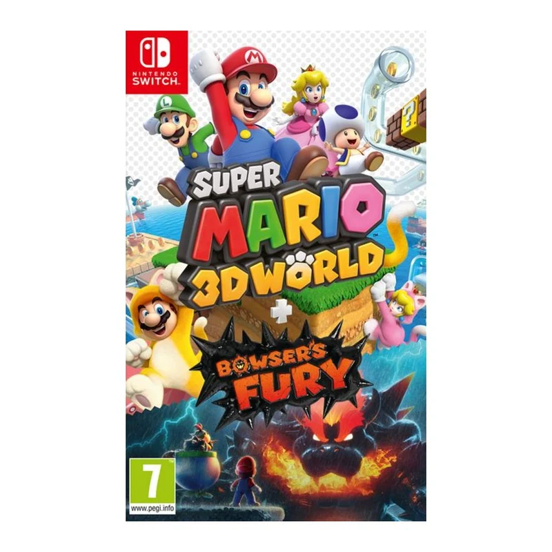 Super Mario 3D World + Bowser's Fury With FREE Steel Book (Switch)