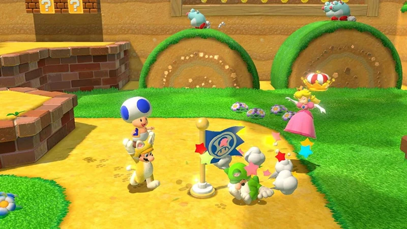Super Mario 3D World + Bowser's Fury With FREE Steel Book (Switch)