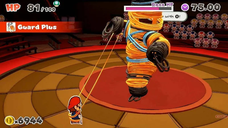 Paper Mario: The Origami King With Free Piranha Plant Keyring (Switch)