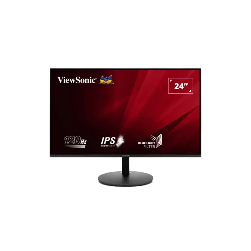 Viewsonic (VA24E1-H) 24-Inch Monitor, FHD IPS 120Hz 5ms - Black