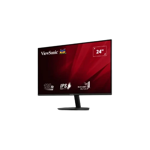 Viewsonic (VA24E1-H) 24-Inch Monitor, FHD IPS 120Hz 5ms - Black