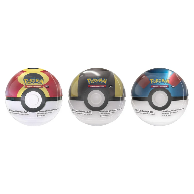 Pokemon TCG: Poke Ball Tins 3-Pack