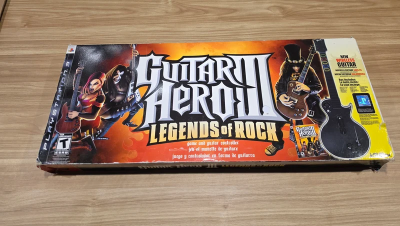 Guitar Hero III Legends of Rock Guitar Bundle - Sony PlayStation 3 (PS3)