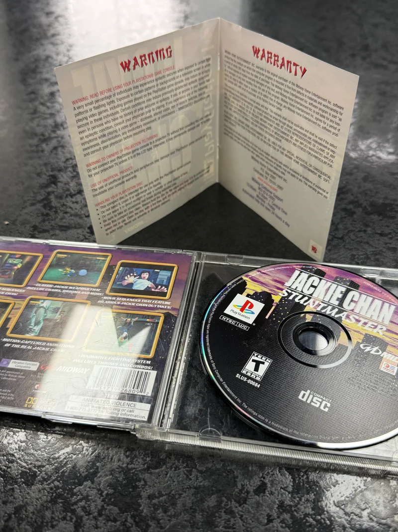 Jackie Chan's Stunt Master - Sony PlayStation 1 (PS1)
