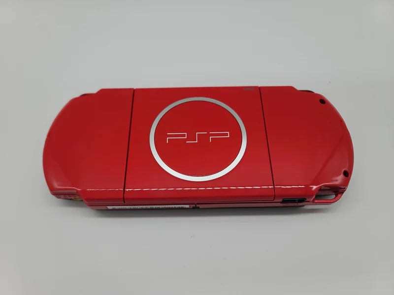Sony PlayStation Portable PSP God of War Edition Black/Red Model 3000 With Game Handheld Console