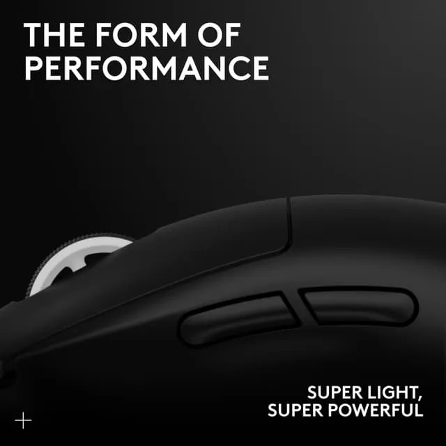 Logitech G Pro X Superlight 2 Wireless Gaming Mouse, Black