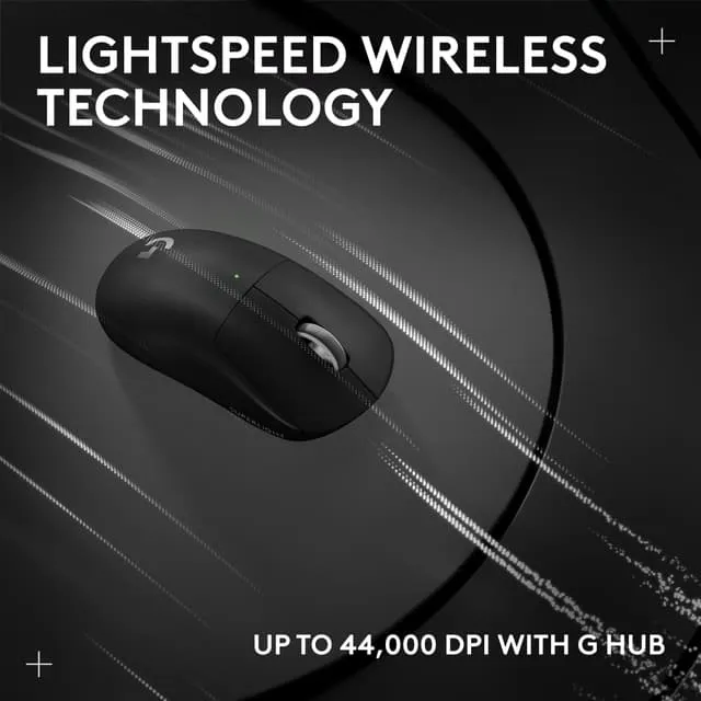 Logitech G Pro X Superlight 2 Wireless Gaming Mouse, Black