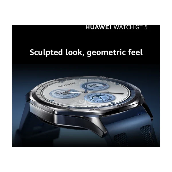 Huawei Watch GT 5 46mm Smartwatch, Blue + FreeBuds 5i True Wireless Earbuds