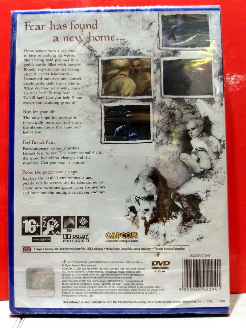 HAUNTING GROUND PLAYSTATION 2 VERSIONE REGNO UNITO