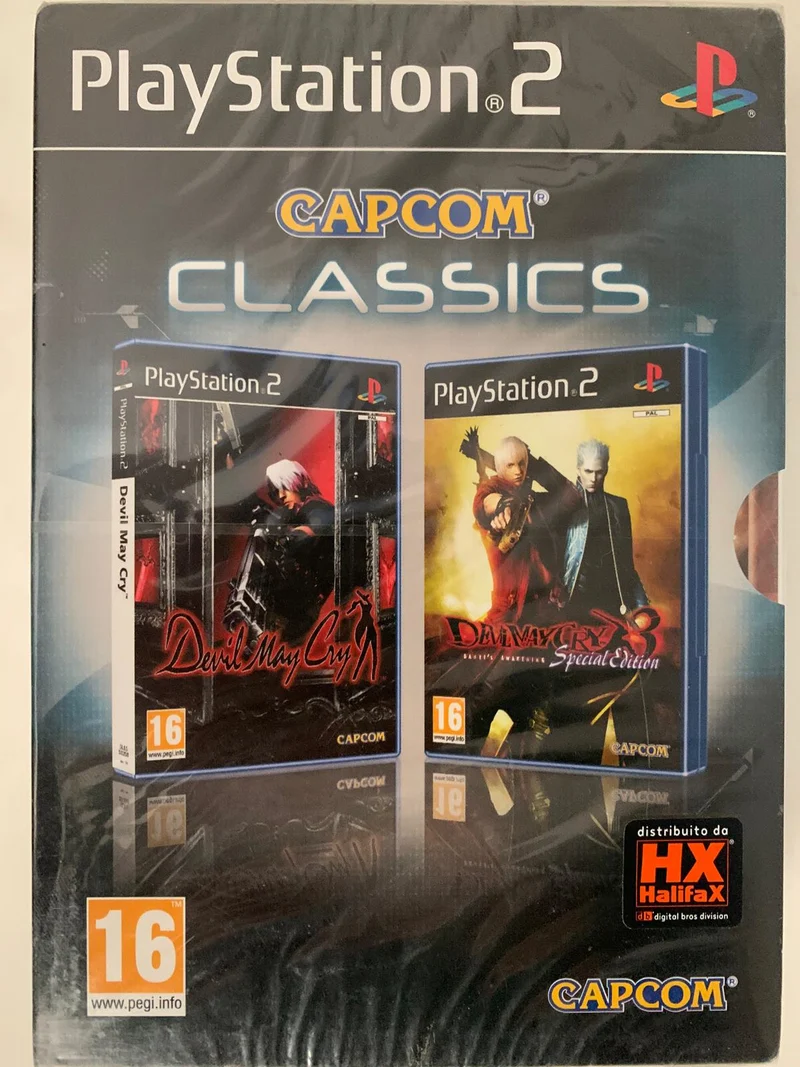 DEVIL MAY CRY + DEVIL MAY CRY 3 SPECIAL EDITION PS2 VERSIONE ITALIANA