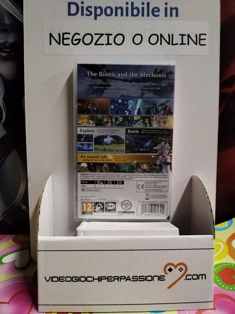 Xenoblade Chronicles: Definitive Edition - Nintendo Switch Edizione INGLESE
