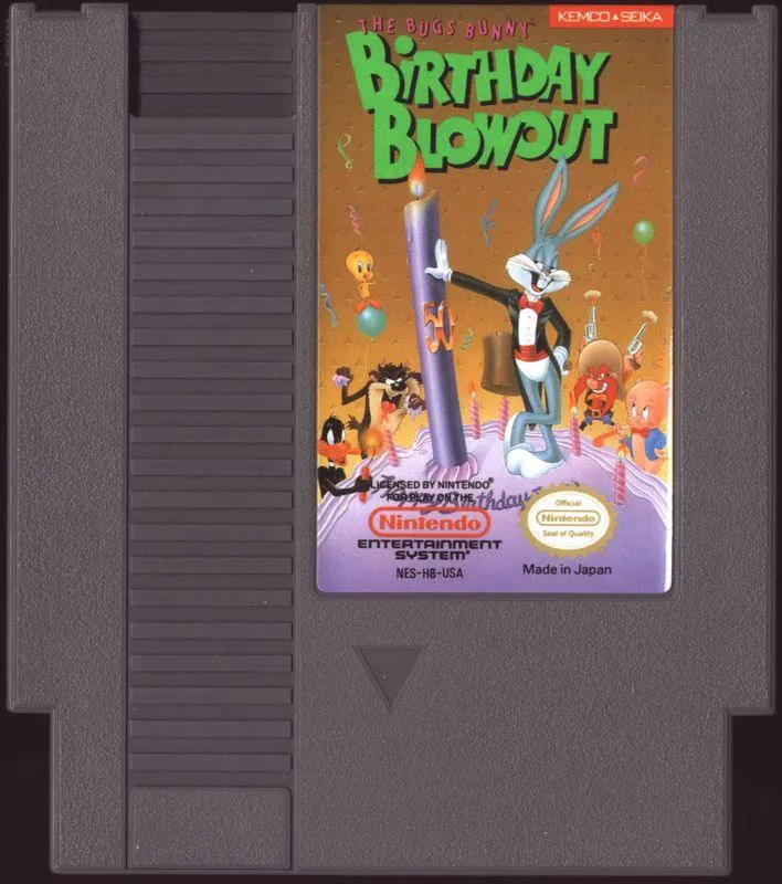Bugs Bunny Birthday Blowout - (Game Only) (NES)