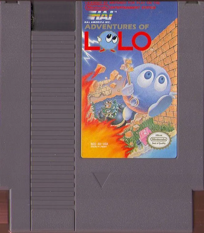 Adventures of Lolo - (Game Only) (NES)