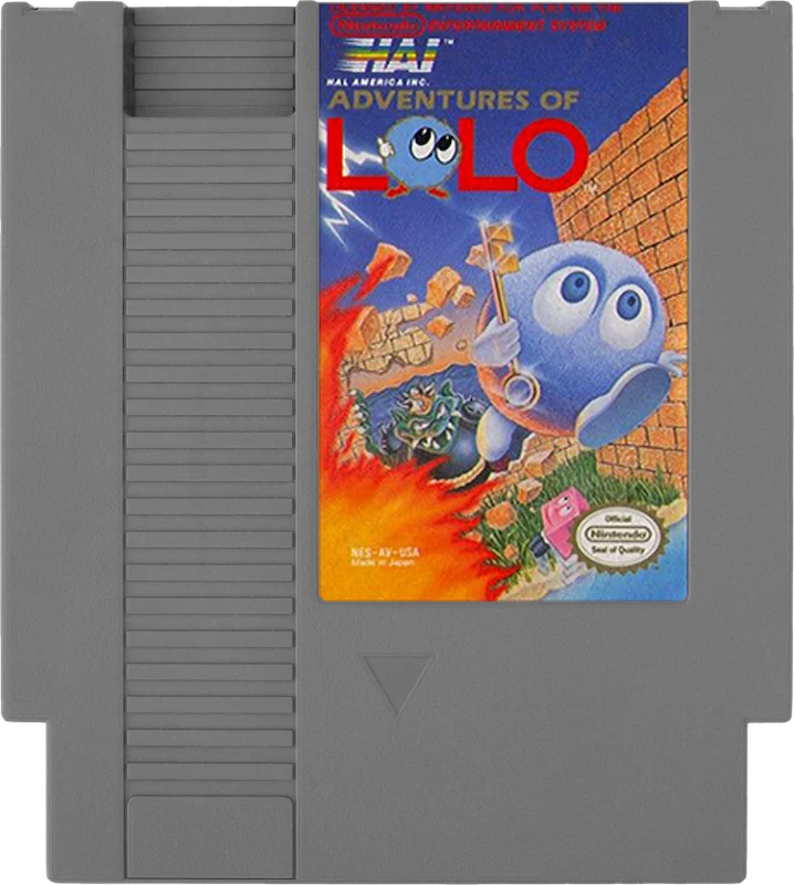 Adventures of Lolo - (Game Only) (NES)